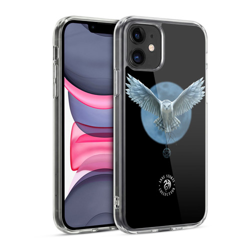 Anne Stokes Owls Moon Soft Gel Case for Apple iPhone 11