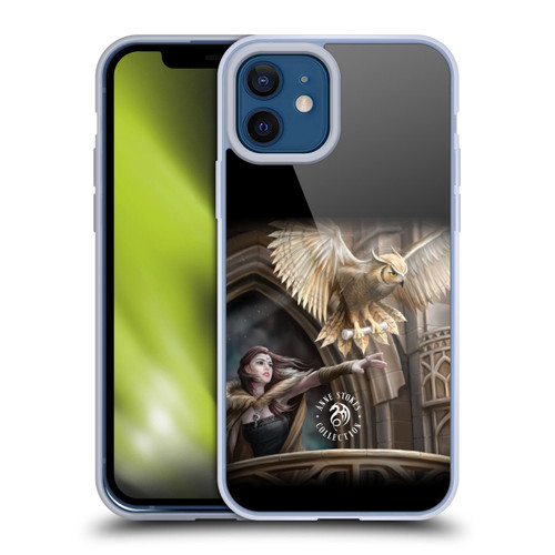 Anne Stokes Owls Messenger Soft Gel Case for Apple iPhone 12 / iPhone 12 Pro
