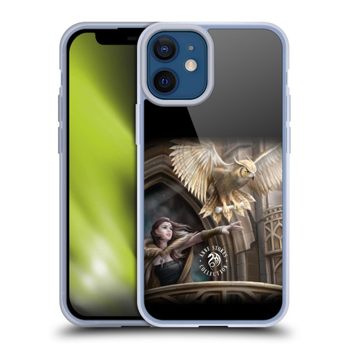 Anne Stokes Owls Messenger Soft Gel Case for Apple iPhone 12 Mini