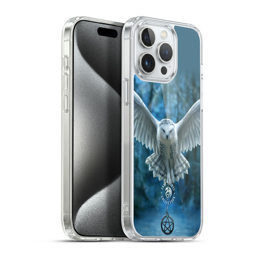 Anne Stokes Owls Awake Your Magic Soft Gel Case for Apple iPhone 15 Pro Max & MagSafe