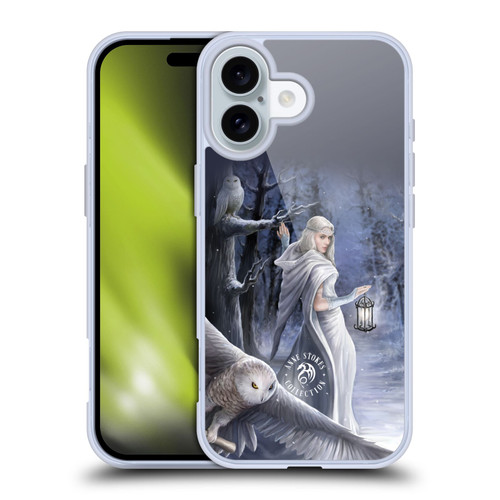 Anne Stokes Owls Midnight Messenger Soft Gel Case for Apple iPhone 16