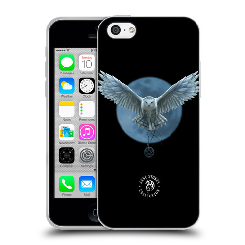 Anne Stokes Owls Moon Soft Gel Case for Apple iPhone 5c