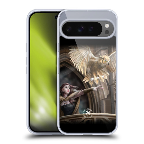 Anne Stokes Owls Messenger Soft Gel Case for Google Pixel 9 Pro XL