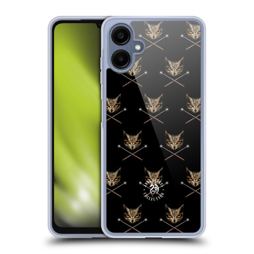 Anne Stokes Owls Cross Wands Patterns Soft Gel Case for Samsung Galaxy A06 4G