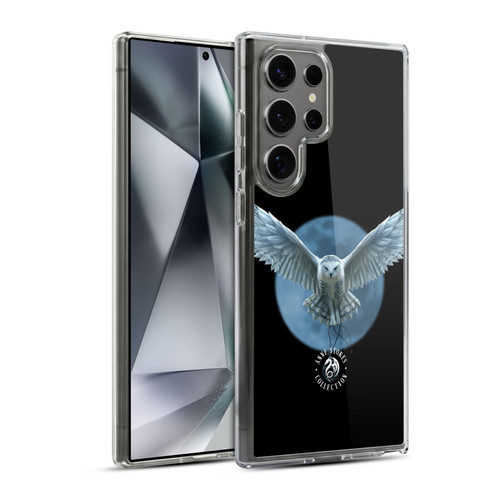 Anne Stokes Owls Moon Soft Gel Case for Samsung Galaxy S24 Ultra 5G & MagSafe
