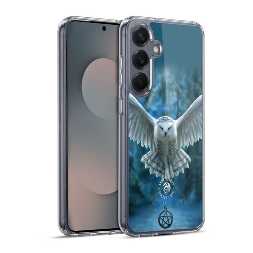 Anne Stokes Owls Awake Your Magic Soft Gel Case for Samsung Galaxy S25+ & MagSafe