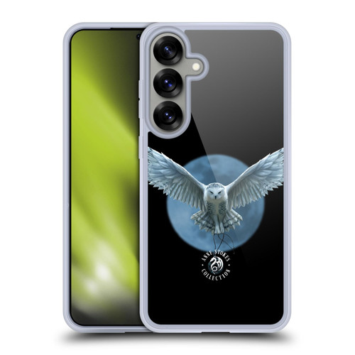 Anne Stokes Owls Moon Soft Gel Case for Samsung Galaxy S25+