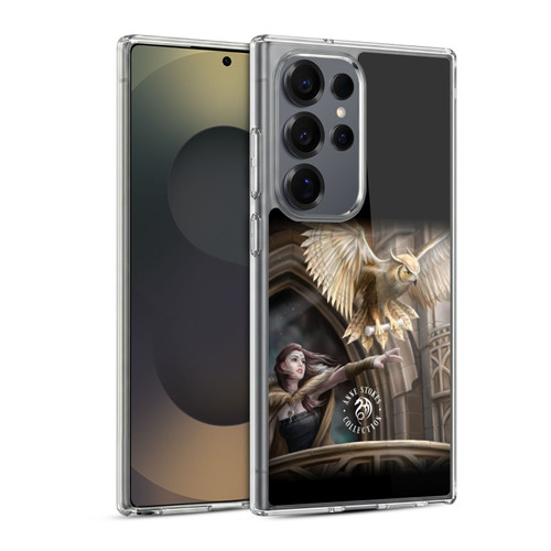 Anne Stokes Owls Messenger Soft Gel Case for Samsung Galaxy S25 Ultra & MagSafe