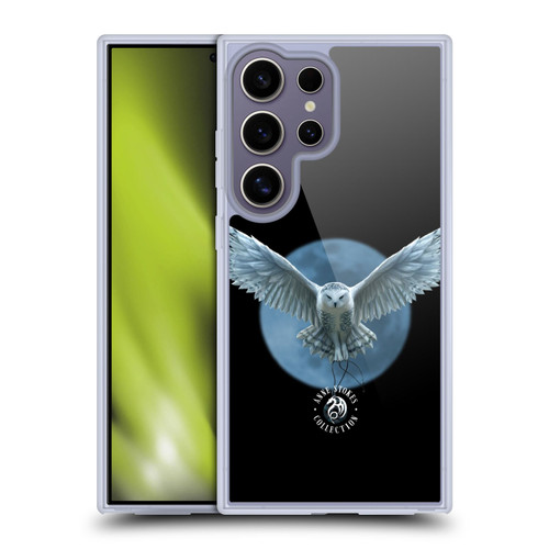Anne Stokes Owls Moon Soft Gel Case for Samsung Galaxy S25 Ultra