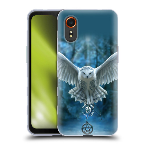 Anne Stokes Owls Awake Your Magic Soft Gel Case for Samsung Galaxy Xcover7 5G