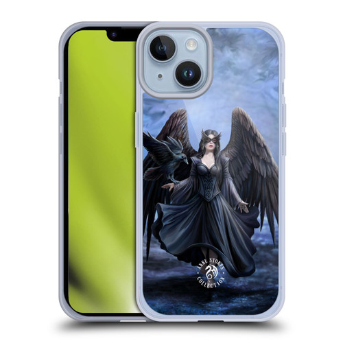 Anne Stokes Raven Full Soft Gel Case for Apple iPhone 14