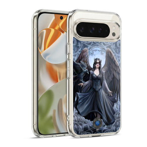 Anne Stokes Raven Full With Pattern Soft Gel Case for Google Pixel 9 / Pixel 9 Pro