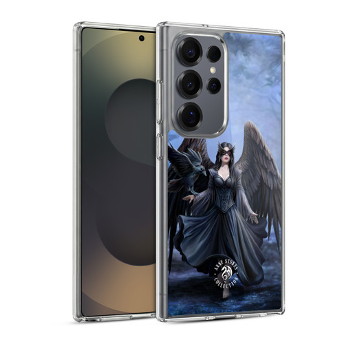 Anne Stokes Raven Full Soft Gel Case for Samsung Galaxy S25 Ultra & MagSafe