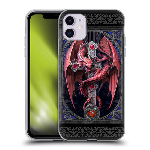 Anne Stokes Tribal Gothic Guardian Soft Gel Case for Apple iPhone 11
