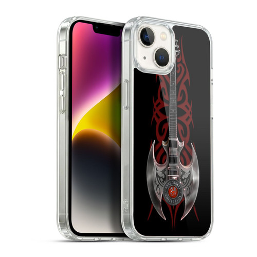Anne Stokes Tribal Rock God Guitar Soft Gel Case for Apple iPhone 14 Plus
