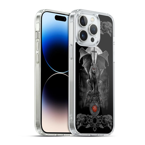 Anne Stokes Tribal Gargoyle Soft Gel Case for Apple iPhone 14 Pro Max