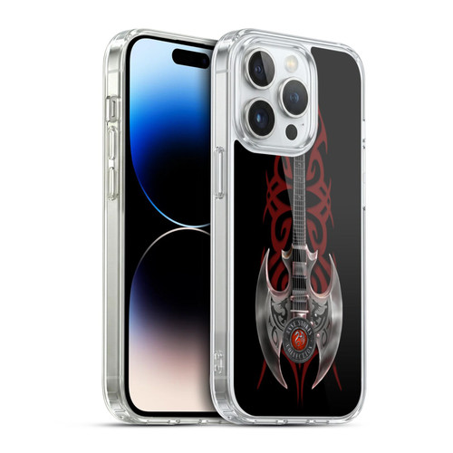 Anne Stokes Tribal Rock God Guitar Soft Gel Case for Apple iPhone 14 Pro