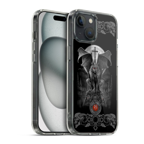 Anne Stokes Tribal Gargoyle Soft Gel Case for Apple iPhone 15