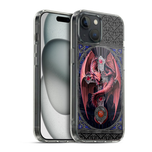 Anne Stokes Tribal Gothic Guardian Soft Gel Case for Apple iPhone 15