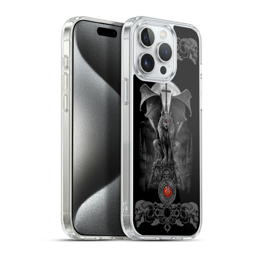 Anne Stokes Tribal Gargoyle Soft Gel Case for Apple iPhone 15 Pro Max
