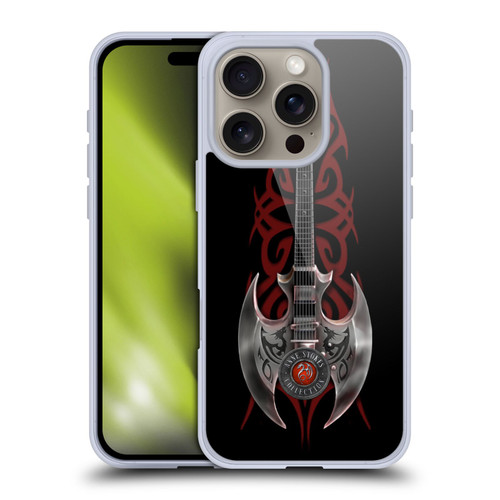 Anne Stokes Tribal Rock God Guitar Soft Gel Case for Apple iPhone 16 Pro