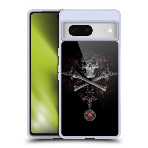 Anne Stokes Tribal Gothic Skull Soft Gel Case for Google Pixel 7