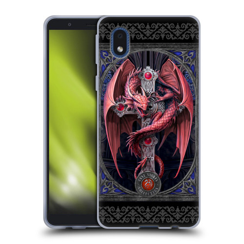 Anne Stokes Tribal Gothic Guardian Soft Gel Case for Samsung Galaxy A01 Core (2020)