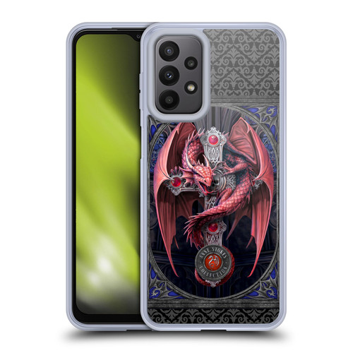 Anne Stokes Tribal Gothic Guardian Soft Gel Case for Samsung Galaxy A23 / 5G (2022)