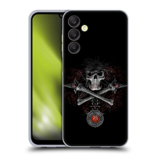 Anne Stokes Tribal Gothic Skull Soft Gel Case for Samsung Galaxy A25 5G