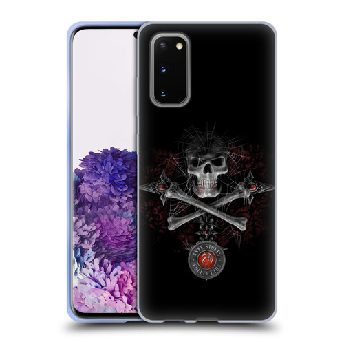 Anne Stokes Tribal Gothic Skull Soft Gel Case for Samsung Galaxy S20 / S20 5G