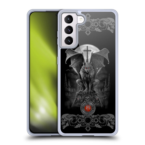 Anne Stokes Tribal Gargoyle Soft Gel Case for Samsung Galaxy S21+ 5G