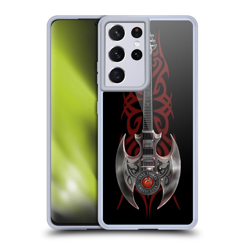 Anne Stokes Tribal Rock God Guitar Soft Gel Case for Samsung Galaxy S21 Ultra 5G