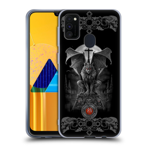 Anne Stokes Tribal Gargoyle Soft Gel Case for Samsung Galaxy M30s (2019)/M21 (2020)