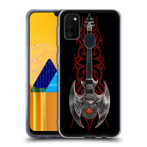 Anne Stokes Tribal Rock God Guitar Soft Gel Case for Samsung Galaxy M30s (2019)/M21 (2020)
