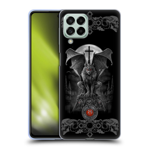 Anne Stokes Tribal Gargoyle Soft Gel Case for Samsung Galaxy M53 (2022)
