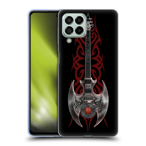 Anne Stokes Tribal Rock God Guitar Soft Gel Case for Samsung Galaxy M53 (2022)