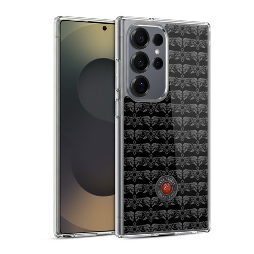 Anne Stokes Tribal Skull and Cross Pattern Soft Gel Case for Samsung Galaxy S25 Ultra