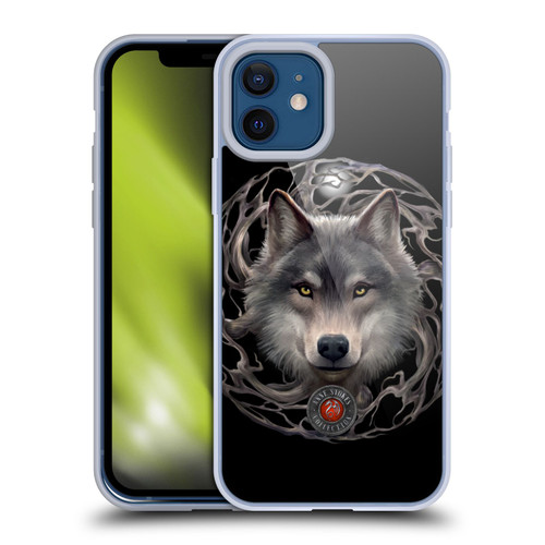 Anne Stokes Wolves 2 Night Forest Soft Gel Case for Apple iPhone 12 / iPhone 12 Pro