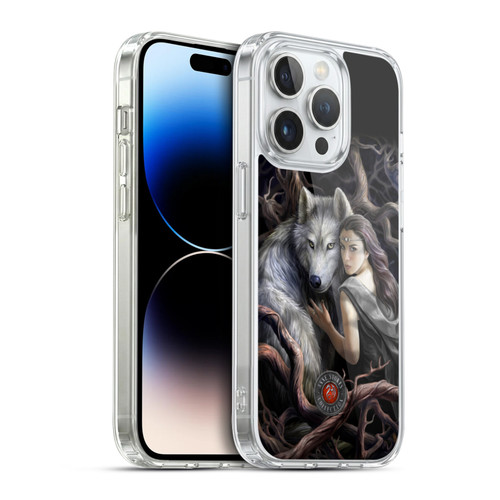 Anne Stokes Wolves 2 Soul Bond Soft Gel Case for Apple iPhone 14 Pro & MagSafe