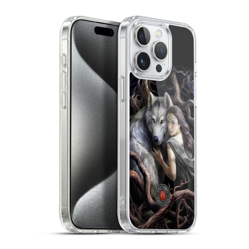 Anne Stokes Wolves 2 Soul Bond Soft Gel Case for Apple iPhone 15 Pro Max & MagSafe