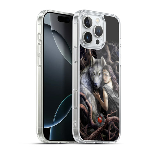 Anne Stokes Wolves 2 Soul Bond Soft Gel Case for Apple iPhone 16 Pro Max & MagSafe