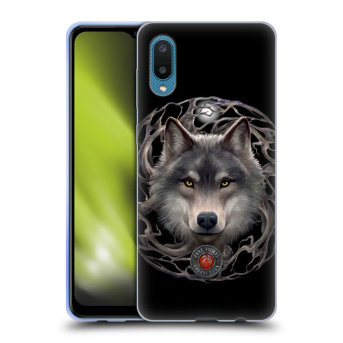 Anne Stokes Wolves 2 Night Forest Soft Gel Case for Samsung Galaxy A02/M02 (2021)