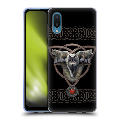 Anne Stokes Wolves 2 Trio Soft Gel Case for Samsung Galaxy A02/M02 (2021)