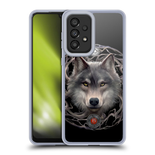 Anne Stokes Wolves 2 Night Forest Soft Gel Case for Samsung Galaxy A33 5G (2022)
