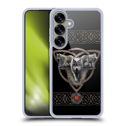 Anne Stokes Wolves 2 Trio Soft Gel Case for Samsung Galaxy S25+