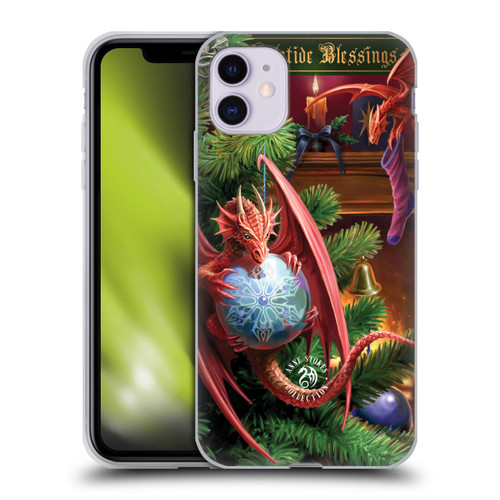 Anne Stokes Yule Magical Arrival Soft Gel Case for Apple iPhone 11