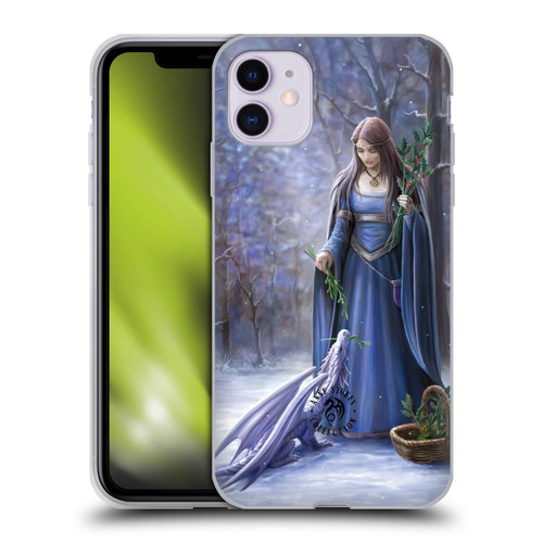 Anne Stokes Yule Solstice Gathering Soft Gel Case for Apple iPhone 11