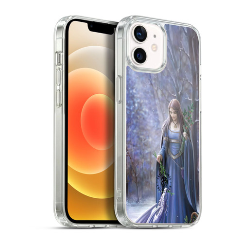 Anne Stokes Yule Solstice Gathering Soft Gel Case for Apple iPhone 12 / iPhone 12 Pro & MagSafe
