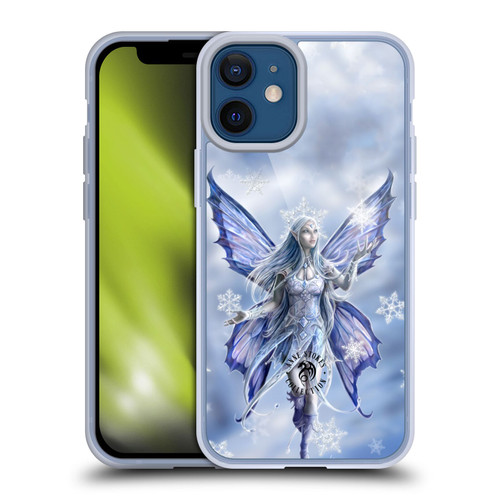 Anne Stokes Yule Snow Fairy Soft Gel Case for Apple iPhone 12 Mini