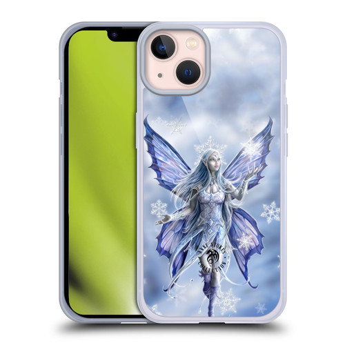 Anne Stokes Yule Snow Fairy Soft Gel Case for Apple iPhone 13